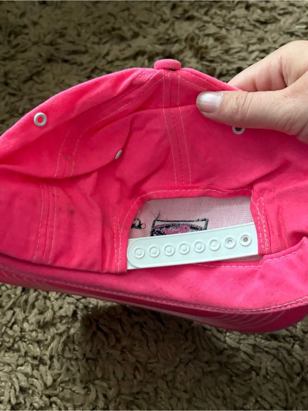 Vintage Ford New Holland Hot Pink SnapBack Trucker Hat
